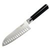 Babish 6.5 Inch High-Carbon Stainless Steel Full Tang Santoku Knife in Black