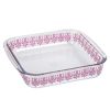 Spice By Tia Mowry 1.8 Quart Spicy Cloves Glass Square Baker
