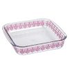 Spice By Tia Mowry 1.8 Quart Spicy Cloves Glass Square Baker