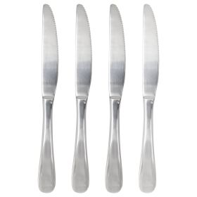 Gibson Home Manchester 4 Piece Stainless Steel Dinner Knife Set