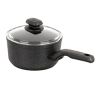 Korkmaz Ornella 2 Piece 2 Liter Quart Aluminum Nonstick Saucepan with Lid