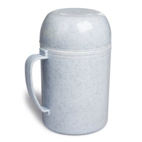Brentwood 1.2 Liter Wide Mouth Glass Vacuum/Foam Insulated Food Thermos