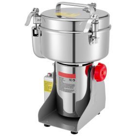 2500g Electric Grain Mill Grinder, 3400W 32000RPM High Speed Spice Corn Dry Grinding Machine