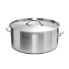 11.6 Gal Top-Grade Thick Stainless Steel Stock Pot 18/10 â€“ Heavy-Duty Stockpot for Soup, Stew, Cooking, and Catering Use