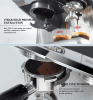 Semi-automatic coffee Grinding all-in-one 20Bar dual boiler grinder Two-cup extraction Cappuccino American Italian Esppresso LCD Touch + Instrument Di