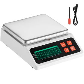 Industrial Counting Scale, 10 kg x 0.1 g, Digital Scale for Parts and Coins, g/kg/lb/oz/ct Units