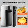 Cordless Electric Hand Mixer, 100W, Continuously Variable Electric Handheld Mixer, with Turbo Boost Beaters Dough Hooks Storage Bag