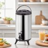 2.1 Gal Insulated Brew Pot â€“ Hot & Cold Beverage Dispenser, Stainless Steel Thermal Container for Home