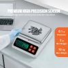 Industrial Counting Scale, 10 kg x 0.1 g, Digital Scale for Parts and Coins, g/kg/lb/oz/ct Units