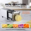 Electric French Fry Cutter, Potato Slicer with 1/2-Inch and 3/8-Inch Stainless Steel Blades, Potato Cutter Chopper w/ Anti-slip Feet, Great for Potato