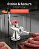 Meat Grinder Manual 304 Stainless Steel Hand Operated Meat Grinder Multifunctional Crank Sausage Maker Coffee Powder Grinder for Household for Beef Ch
