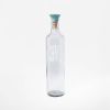 Drop Glass Water Bottle with Ceramic Stopper-750 ML
