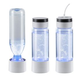 Hydrogen Water Bottle Generator, 380 ml / 13.4 oz Capacity Portable Hydrogen Water Maker
