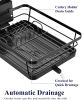 Dish Drying Rack for Kitchen Counter, Stainless Steel Sink Organization and Storage Essentials with Cutlery Holder, Home and Appartment Decor
