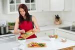 3-Piece Bamboo Cutting Board Set - Wood Cutting Boards for Kitchen, Chopping Meat, Vegetables, Fruits & Cheese - Reversible