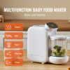 Baby Food Maker, 430W Baby Food Processor with 750 ml Tritan Bowl, SUS304 Stainless Steel, 5 in 1 Baby Food Puree Blender Steamer Grinder for Food