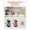 Mixer Slider, Oval 15.7 x 11.1-inch, Appliance Slider Compatible with Tilt Head 5.5-8 Qt Stand Mixer, PTFE Feet