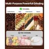 150g Electric Grain Mill Grinder, High Speed 850W Commercial Spice Grinders, Stainless Steel Pulverizer Powder Machine