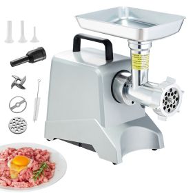 Electric Meat Grinder, 5 Lb/Min Capacity, 575W(800W MAX) Industrial Meat Mincer with Blade, Grinding Plate, Sausage Stuffing Blade and 3 Tubes
