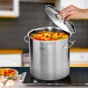 4.5 Gallon Top Grade Thick Stainless Steel Stock Pot 18/10