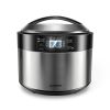 Joydeem Electric Stew Pot, 8.5Qt Stainless Steel Inner Pot with 5 Ceramic Liners (3.5L + 4 Ã— 0.45L), Dual Cooking Modes