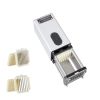 Electric French Fry Cutter, Potato Slicer with 1/2-Inch and 3/8-Inch Stainless Steel Blades, Potato Cutter Chopper w/ Anti-slip Feet, Great for Potato