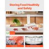 Vacuum Sealer Bags, 2 Rolls 11 In x 50 Ft, Non-BPA Food Grade Seal A Meal Bags, Customizable Freezer-friendly Vac Sealing Bag for Food Saver