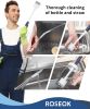 2 in 1 Long Handle Bottle Brush with Straw Brush for Cleaning Glass, Sports Bottle, Coffee Mug,Navy Blue,1 Pack