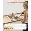 Drop in Ice Chest, 24"L x 18"W x 13"H Stainless Steel Drop in Cooler, 57.8 Quart Commercial Ice Bin with Sliding Lid for Outdoor Kitchen Patio Bar