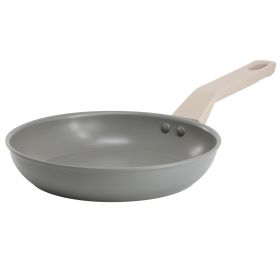 Oster Ambrose 8 Inch Nonstick Aluminum Frying Pan in Matte Grey