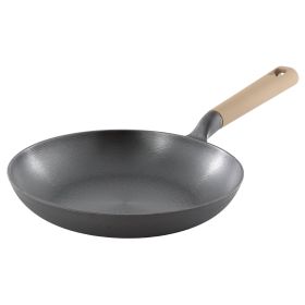 Gibson Home Eaglestone 11 Inch Cast Iron Skillet with Bakelite Handle in Black