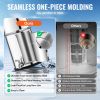 Gravity-fed Water Filter System, 2.25G 304 Stainless-Steel Countertop Water Filtration System, Reduces Lead and up to 99% of Chlorine