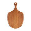 Antibacterial, durable pizza and cutting board with a thickness of 2.8 cm, dimensions 40Ã—25Ã—1.2 cm; made from acacia wood for eco-friendly