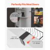 Over the Door Pantry Organizer, 6-Tier Pantry Organization and Storage, Heavy-Duty Steel Hanging Spice Rack, Adjustable Wall Seasoning Shelves